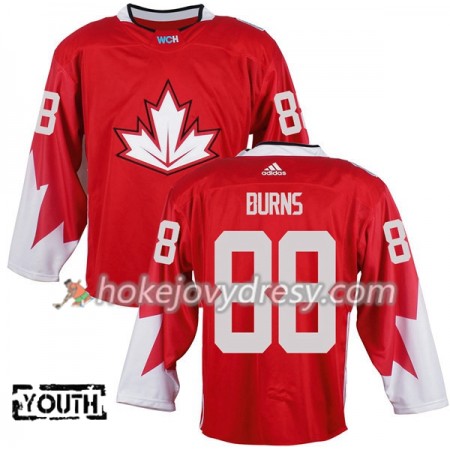 Dětské Hokejový Dres Kanada Brent Burns 88 Světový pohár v ledním hokeji 2016 Červená